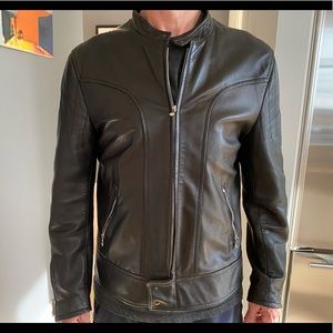 Andrea Palombini Men's Leather Jacket